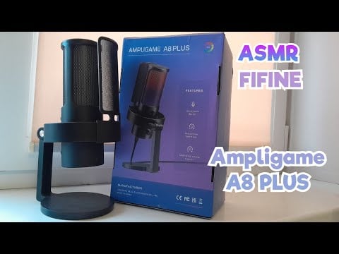 ASMR тест микрофона FIFINE  Ampligame A8 PLUS