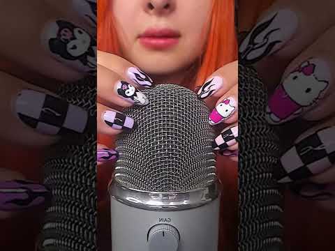 #asmr Mic Scratching with Cute Nails #asmrnotalking #asmrsleep #asmrmicscratching