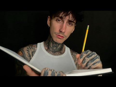 Drawing Your Perfect Face ASMR ✍️