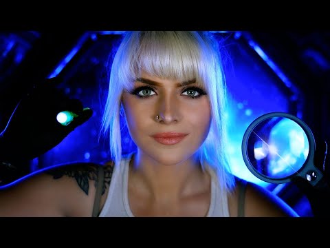 Deep Space Medical Exam 🪐 - YOU ARE LOST!? | ASMR (intricate examination)