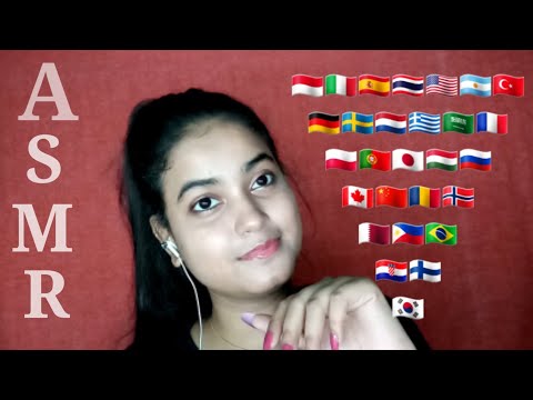 ASMR "International" in 30+ Different Languages with Tingly Mouth Sounds