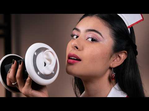 ENFERMERA NERVIOS CRANEALES BINAURAL | ASMR