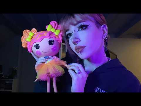 ASMR Lalaloopsy Doll Tapping & Scratching | Whispering