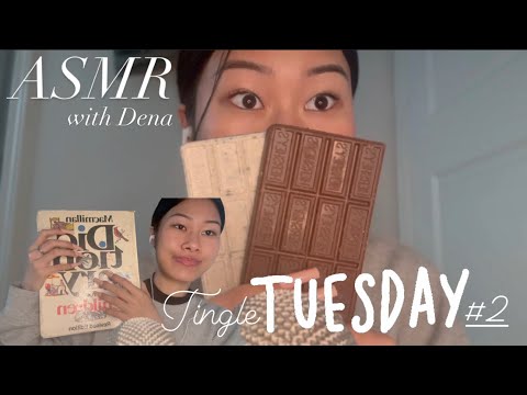 asmr - TT #2: hardcover book & chocolate tapping 📚🍫