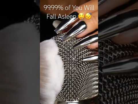 99.99% of You Will Fall Asleep 😴 🤤 #asmrsleep #asmr #notalkingasmr #sleep #nailart #nail #4k