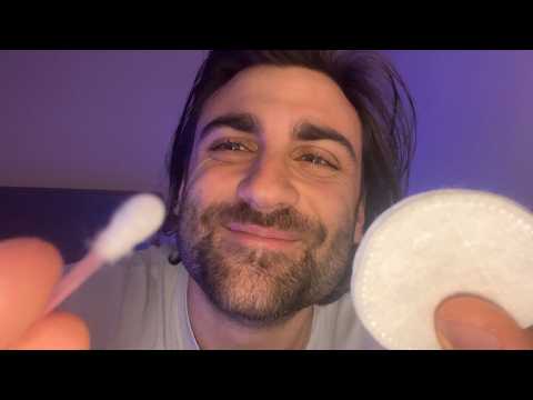 ASMR Very Cozy Face n' Ear Cleaning