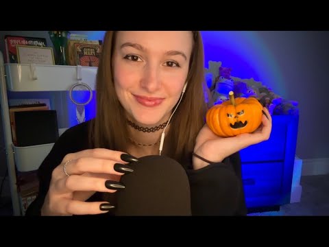 ASMR with Long Nails | tapping, scratching, minimal talking, and random objects ...