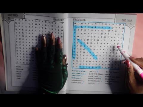 Calming Word Search For Sleep ASMR Sounds