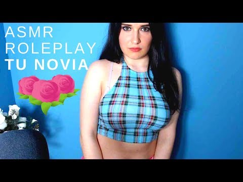 ASMR en Español: ROLEPLAY DE NOVIA/ Masaje, Mimos, Mouth sounds👄💗