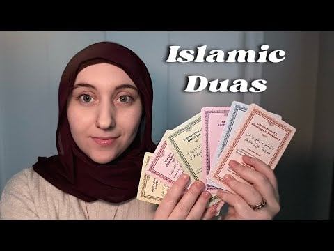 ASMR Islamic Duas to Help You Relax pt 9