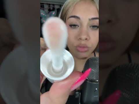 ASMR LIP OIL #asmr #makeup