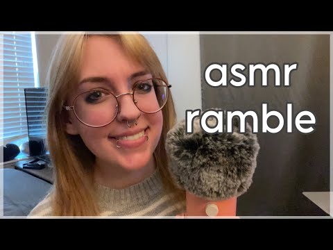 ASMR Whisper Ramble ~ up close, fast paced, chaotic