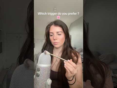 Which trigger do you prefer ? 🌸 #asmr #ASMR #personalattention #sleep #relax #whispers #tingles