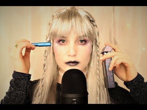 ASMR ❄ The Snow Queen Makeup Roleplay