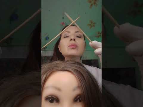 ASMR School Nurse Check For Lice #asmr #mouthwhisper