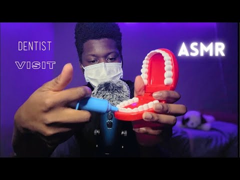 ASMR Dentist Teeth Checkup & Cleaning Roleplay #asmr