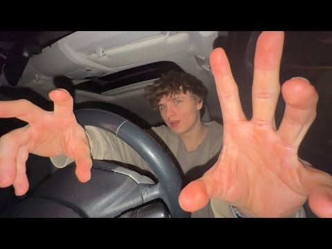 ASMR IN MY (dad's) CAR