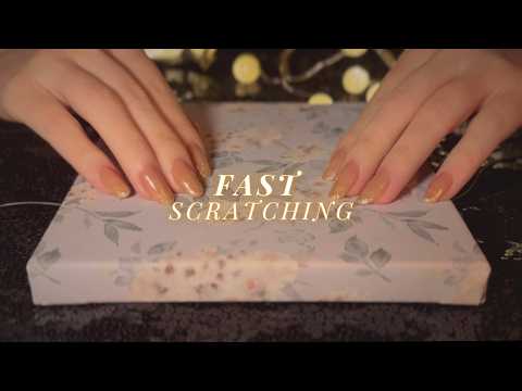 ASMR Fast But Not Aggressive Scratching🪽 Deep Relaxing Tingles💫(with BGM)