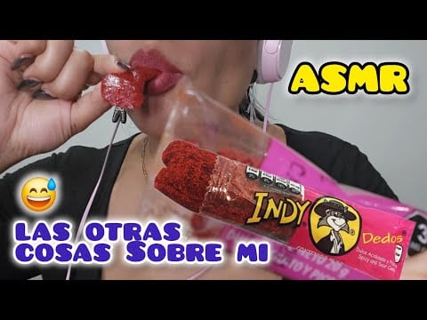 ASMR |25 COSAS SOBRE MI PT.2 | Dedos INDY PICOSITO #asmr #mouthsounds 