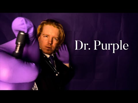 ASMR Hearing Exam With Dr. Purple