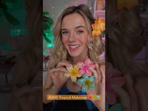 We’re Going On A Vacay! 🌺🌴 #asmr #tropical #asmrvideo #asmrvideos #asmrsounds #roleplay