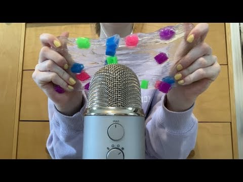 ASMR Playing With Slime