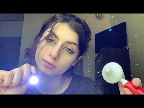 ASMR- ear exam role play👂