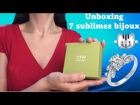 ASMR * Unboxing tout en douceur * crinkling * bijoux YFN