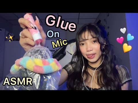 ASMR|Glue On Mic~asmr elle~