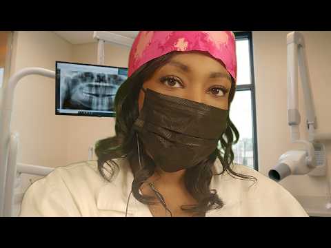 ASMR Dentist Teeth Filling 🦷 Receptionist Check-in & Dental Filling Roleplay