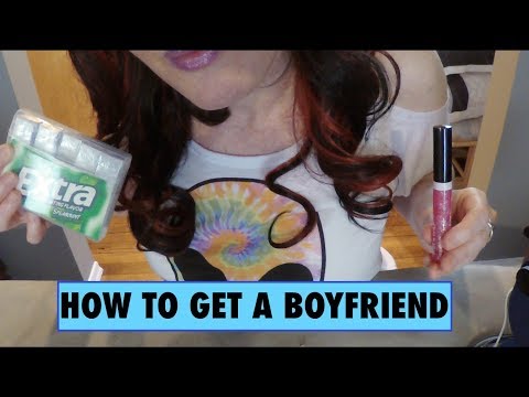 ASMR Gum Chewing Teen How to Get a Boyfriend ROLE PLAY.  Whispered