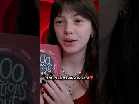 ASMR | Asking You UNIQUE Questions! ❤️ ─♡─ #asmr