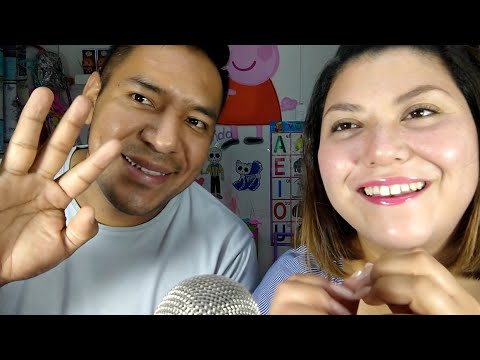 ASMR con mi ESPOSO @teamcharlywheels  l asmr para dormir 😴💤