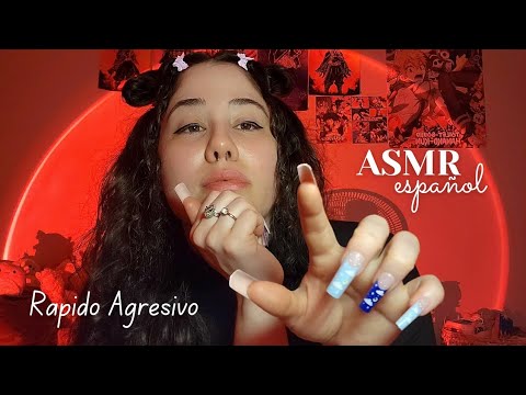 ASMR: Sonidos de Boca (MOUTH SOUNDS)👅Con movimientos de manos visual. Rápido Agresivo.