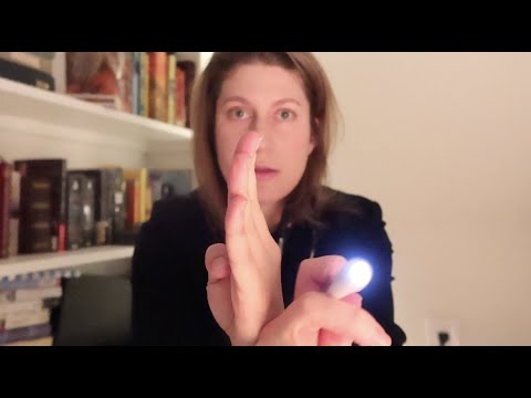 Graduate Student Performs Head to Toe Assessment for a Stress Study - ASMR Roleplay -