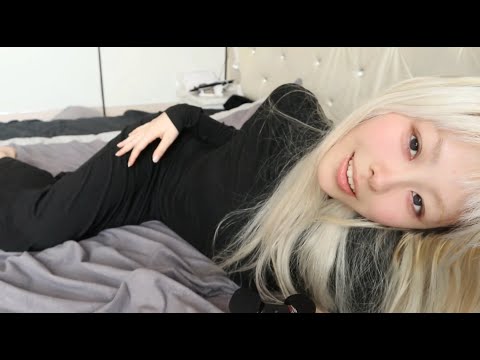 ASMR personal attention (clicky whispers, mouth sounds,fabric scratching)