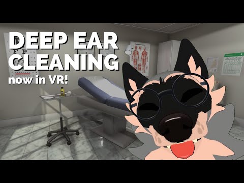 [Furry ASMR] Medical Deep Ear Cleaning, now in VR! (Ear Noms, Licking, 3Dio Microphone)