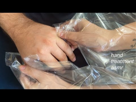 el kontrolü asmr (türkçe asmr) hand treatment & no talking asmr