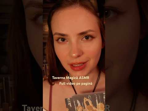 ASMR in Romana 🇷🇴 Taverna Magică ✨🕯️ #asmr #asmrsounds #asmrvideo #romana #asmrshorts