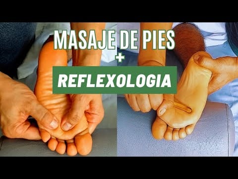 Masaje de pies y reflexología podal que debes conocer para aliviar el dolor, la tensión y el estrés