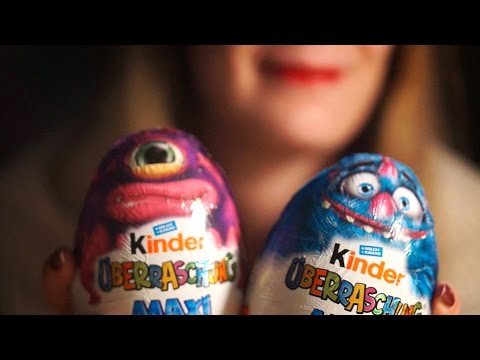 Binaural ASMR. Halloween Surprise Eggs 🎃