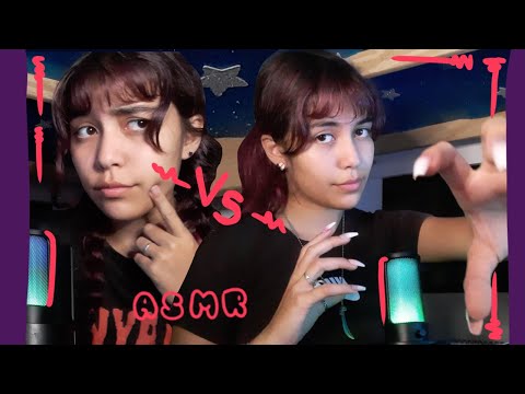 ASMR - unhas GRANDES VS unhas PEQUENAS!!