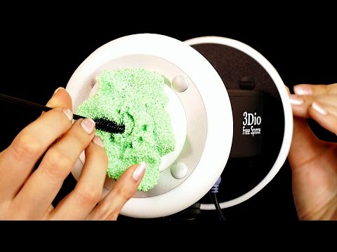 ASMR Floam Ear Cleaning & Slime Ear Massage – Binaural Whisper 3Dio