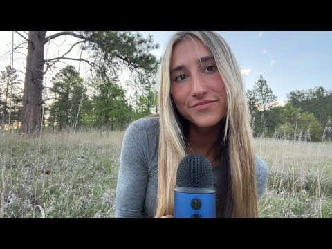 ASMR ramble + lofi on a hike in the woods🌲