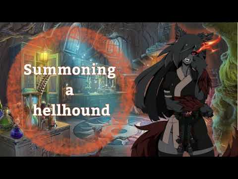 {Asmr} Accidental hellhound wants to stay