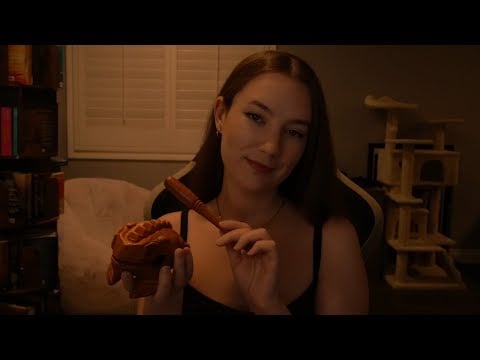 ASMR ♡ Wooden Frog | Echo & No Echo (NO Talking)