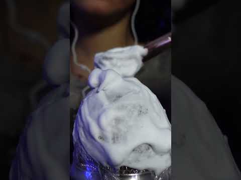 ASMR ESPUMA NO MICROFONE