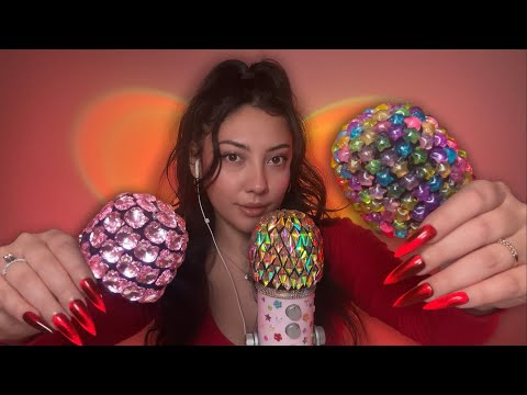 ASMR with all my mic covers