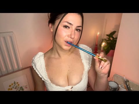 CAN I DRAW YOU? | ASMR flirty & intimate attention