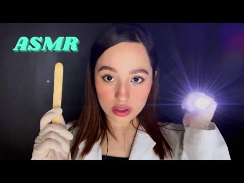 REVISIÓN DE OJOS MUY DETALLADA - ROLEPLAY MEDICO | ZERI ASMR